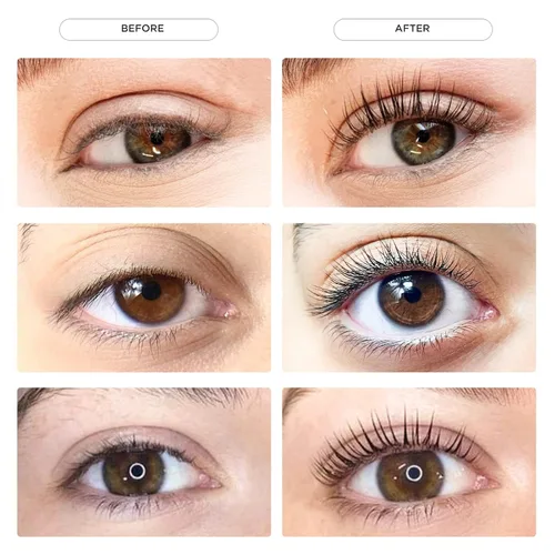 Vista 7 de LASHVIEW Kit de elevación de pestañas, kit profesional de pestañas permanentes, conjunto líquido, semipermanente, rizado permanente, extensión