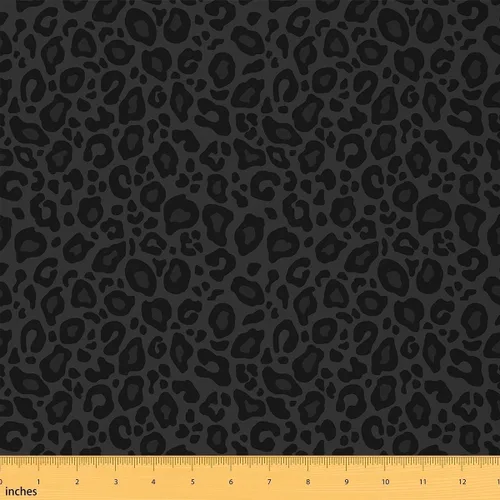 Vista 137 de Tela con Estampado de Leopardo por Yarda, Tela de Tapicería de Guepardo Africano Vida Silvestre para Sillas Sofá, Tela Impermeable de Piel de Animal