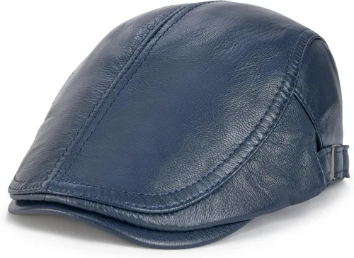 Vista 8 de VOBOOM Gorra de hiedra de cuero genuino ajustable para hombres y mujeres