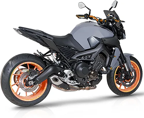 Vista 5 de Cubierta de tanque de combustible para motocicleta compatible con Yamaha MT-09 FZ-09 MT09 FZ09 2013 2014 2015 2016 2017 2018 2019 2020 protector