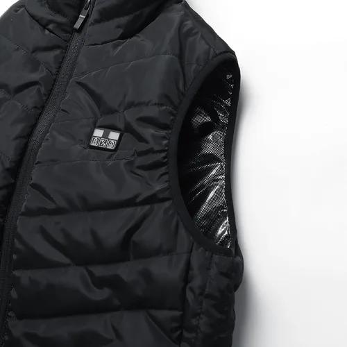 Vista 4 de Chaleco térmico para mujeres y hombres, chaqueta de calefacción eléctrica de invierno, ligera, 21 zonas de calefacción, calentador de cuerpo al aire