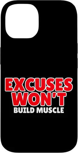 Vista 4 de Funda divertida con frase motivacional para iPhone 16 Fitness