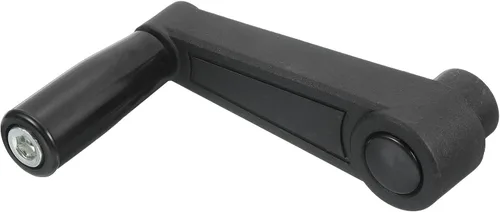 Vista 8 de uxcell Mango de máquina giratorio de 0.315 x 3.346 in (diámetro x L), mango de manivela de torno universal para máquina de molienda de torno