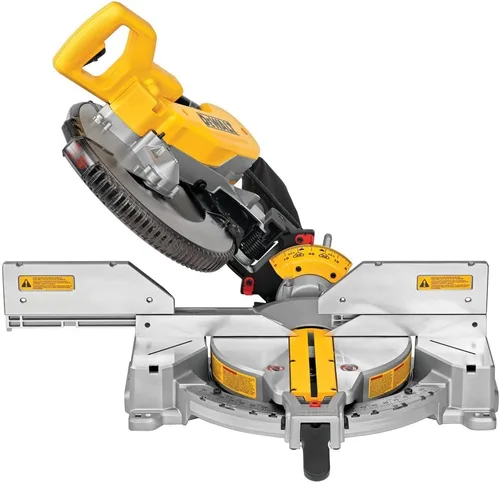 Vista 4 de DEWALT Sierra ingletadora, doble bisel, compuesta, 12 pulgadas, 15 amperios (DWS716)
