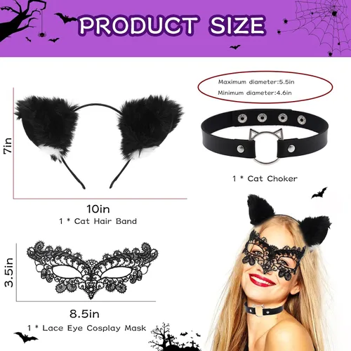 Vista 2 de TOKUFAGU Diadema de Halloween con cuernos de diablo con purpurina para adultos y niños, cuerno de diablo para fiesta de Halloween