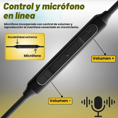 Vista 3 de Auriculares estéreo Samsung de 3.5mm compatibles con Samsung Galaxy S10 S10e S9 S8 Plus A31 A71 Auriculares con cable - con micrófono y botones