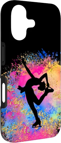 Vista 3 de Rainbow Ice Skating Dancer Figure Skate Skate Colorful Cute Case for iPhone 17