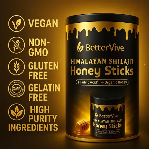 Vista 6 de Palitos de miel Shilajit del Himalaya con azafrán orgánico – 30 barras fáciles de usar para aumentar la energía natural, apoyo inmunológico