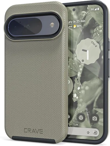 Vista 46 de Crave Funda para Pixel 5, Funda de la Serie de Protección Dual Guard para Google Pixel 5 - Aqua