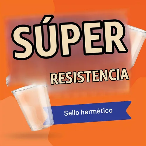 Vista 4 de Vasos de plástico transparente de 12 onzas con tapas sin popote [50 juegos], vasos de plástico desechables de 16 onzas con tapas, transparente