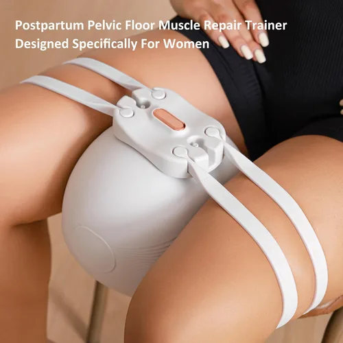 Vista 5 de Maestro de muslos y entrenador de suelo pélvico para mujeres, entrenador de cadera Kegel ejercitador – Fortalece los músculos del suelo pélvico