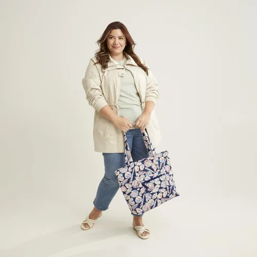 Vista 6 de Bolso tote Vera de algodón para mujer