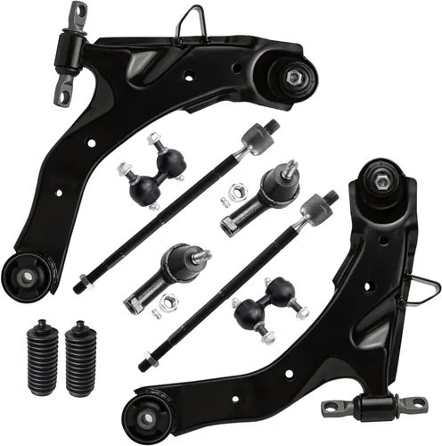 Vista 708 de Detroit Axle - Kit de suspensión frontal de 10 piezas para Dodge Avenger 2008-2014, Chrysler Sebring 2007-2010, 2 brazos de control inferiores, 2