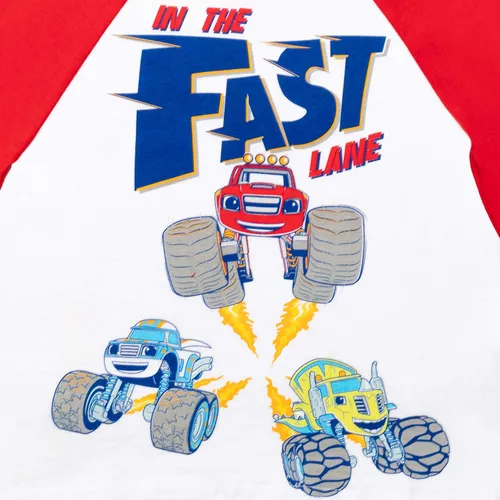 Vista 3 de Nickelodeon Blaze and The Monster Machines - Camiseta de manga larga (2 unidades)