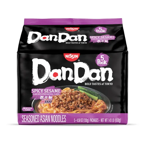 Vista 9 de Nissin Tonkotsu - Fideos de cerdo cremosos picantes (paquete de 20)