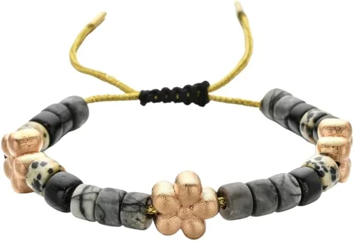 Vista 7 de MIRFREYR Pulsera de piedra natural con cuentas de cristal de curación natural, unisex, ajustable