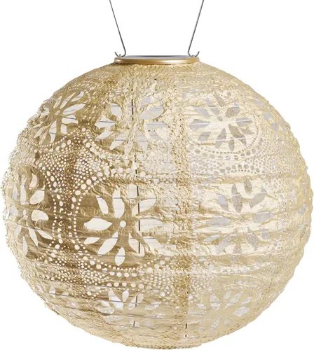 Vista 8 de Allsop Home & Garden, lámpara circular Soji Stella Boho, Cobre