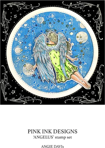 Vista 4 de CREATIVE EXPRESSIONS Juego de sellos transparentes Angelus, transparente