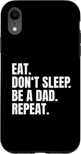 Vista 25 de Eat Don't Sleep Be A Dad Repeat Case for iPhone 17