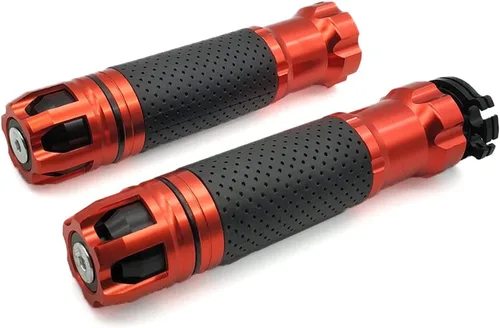 Vista 7 de Motorcycle Handlebar Universal 22 24MM CNC Motorcycle Handle Bar Grips Handlebar Ends for Yamaha TRX850 FZR400 BT1100 XJR400 MT 07 09 10 FZ 07 09 6R