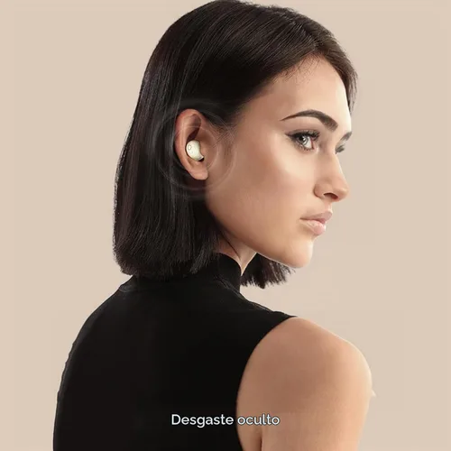 Vista 5 de Xmenha T10 Mini Auriculares Bluetooth Inalámbricos Inalámbricos Invisibles para Orejas Pequeñ
