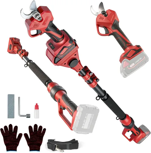 Vista 8 de Tijeras de podar eléctricas 2 en 1 inalámbricas para batería DeWALT de 20 V MAX, podadora de energía eléctrica máxima de 1.5 pulgadas, diámetro