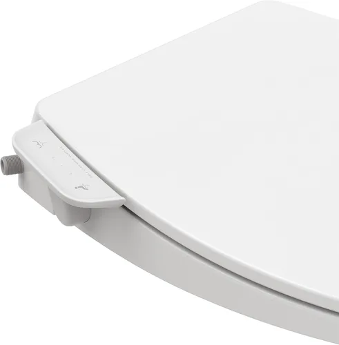 Vista 6 de American Standard 8043A60G.020 AquaWash Essentials SpaLet Asiento de inodoro con bidé no eléctrico con operación manual, color blanco