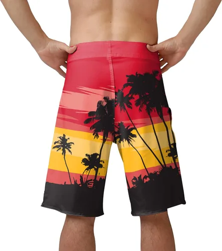 Vista 62 de FOCO Bañador con logotipo del equipo de la NFL para hombre Sunset