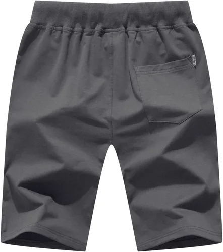 Vista 2 de Pantalones cortos casuales para hombre, a la moda, al aire libre, deportes, pantalones cortos de baloncesto, correr, entrenamiento, casual, M-5XL