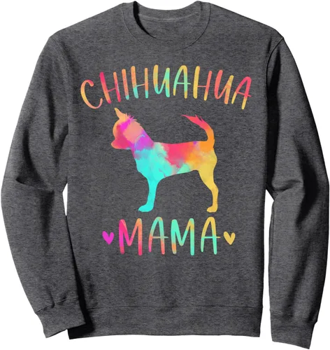 Vista 5 de Chihuahua Mama - Sudadera colorida con regalos de Chi-Chi para perro y mamá, Negro, S