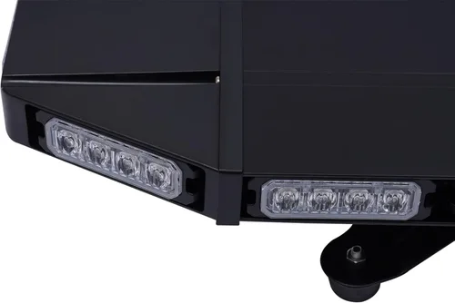 Vista 9 de Barra de luz estroboscópica, luz LED de emergencia blanco ámbar, camión de remolque, resistente al agua, se adapta para construcción de seguridad