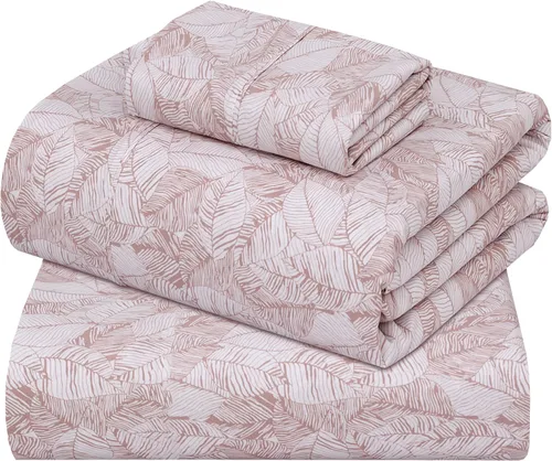 Vista 57 de ZOYER Sábanas de 100 % algodón percal tamaño individual, refrescantes y transpirables, duraderas, con una sensación nítida, suave y cómoda, bolsillo