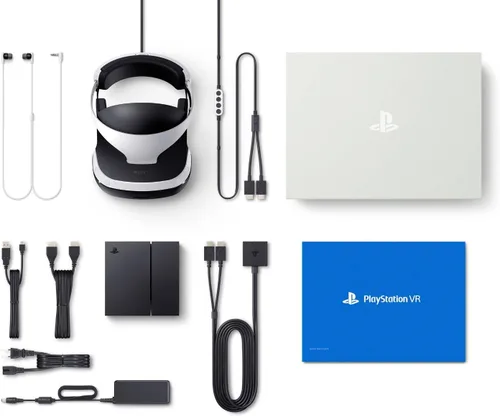 Vista 3 de Sony PlayStation VR Rush of Blood Starter Bundle 4 itemsVR HeadsetMove ControllerPlayStation Camera Motion Sensor PSVR Until Dawn Rush of Blood