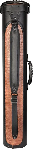 Vista 2 de ASKA Hard 3x5 Pool Cue Case, Holds 3 Butts and 5 Shafts, Heavy-Duty Protective Billiard Cue Carrying Case with Accessory Pockets