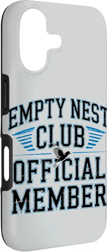 Vista 3 de Funny Empty Nester Club Proud Parents Case for iPhone 17