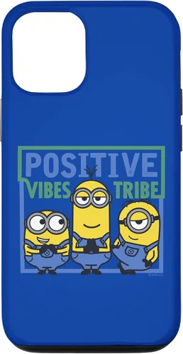 Vista 28 de Minions Carcasa Positive Vibes para iPhone 17