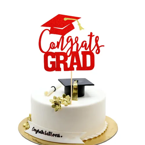Vista 27 de Arthsdite 1 pieza Adorno para Tarta de Felicitación - Adorno de Tarta de Graduación - 2025 Suministros de Decoración para Fiesta de Graduación
