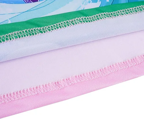 Vista 5 de Vestido de manga corta para niñas pequeñas vestido rojo para niñas de 3 a 7 años
