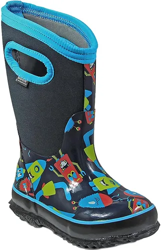 Vista 42 de BOGS Botas de nieve unisex de neopreno con aislamiento de goma de alta impermeabilidad para niños Negro