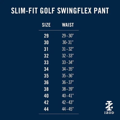 Vista 6 de IZOD Men's Golf Swingflex Slim Fit Pant
