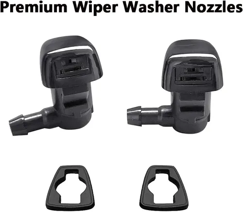 Vista 6 de 68081370AB Boquillas de Lavaparabrisas Premium Compatible con Dodge Dart 2013-2016 Chrysler 200 (2015-2017), Boquilla de Chorro de Líquido
