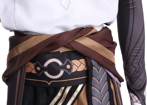 Vista 6 de Conjunto completo de disfraz de cosplay para mujer de Genshin
