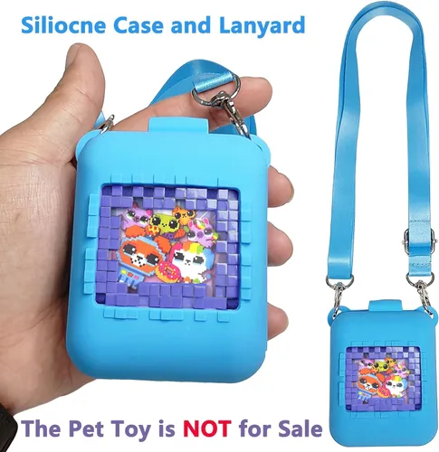 Vista 2 de JCHPINE Bitzee - Funda de silicona para mascotas digitales interactivas, funda protectora para Bitzee Virtual Electronic Pets Accesorios