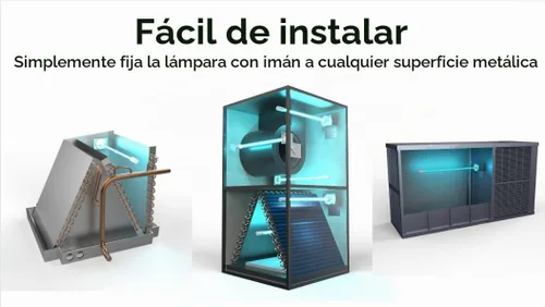 Vista 3 de hqtelecom Lámpara UV de 120V para sistemas de bobina HVAC (hasta 5 toneladas) con bombilla ultravioleta de 14 ″ 14W