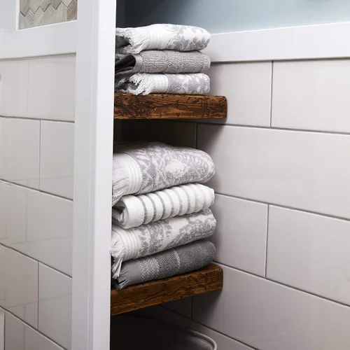 Vista 4 de SKL Home by Saturday Knight Ltd. Carrick Medallion - Toalla de baño 100% algodón turco