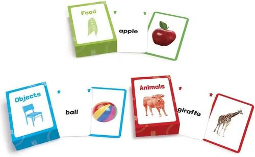 Vista 3 de Junior Learning Tarjetas Flash Sustantivo
