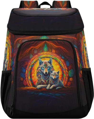 Vista 29 de Cooler Backpack Insulated Waterproof Leak Proof Beach Cooler Bag Lightweight Lunch Picnic Camping Backpack Cooler for Men and Women
