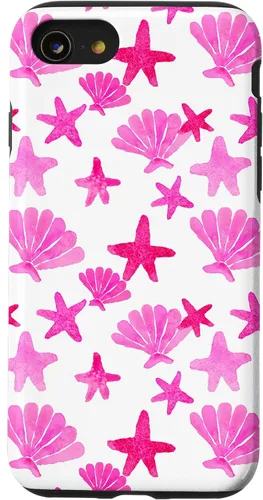 Vista 18 de Coastal Granddaughter Preppy Shells Starfish Ocean Nautical Case for iPhone 17