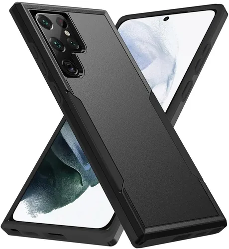 Vista 13 de Funda para Samsung Galaxy S21 (no para S21 Plus y S21 Ultra), resistente, a prueba de golpes, de grado militar, soporte de carga inalámbrica