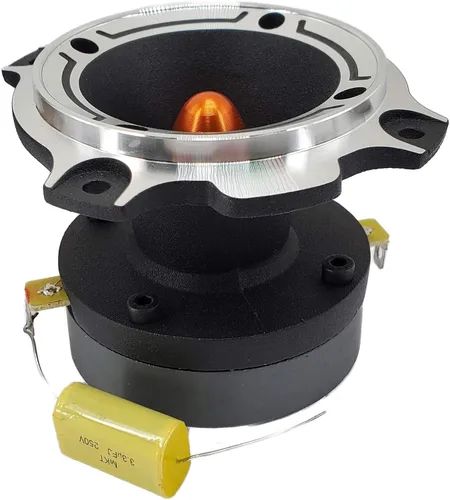 Vista 2 de Gravity Warzone Series Heavy Duty Titanium Super Tweeter Altavoz de 4 ohmios con 1200 W Max WZ40TW (1 Tweeter)